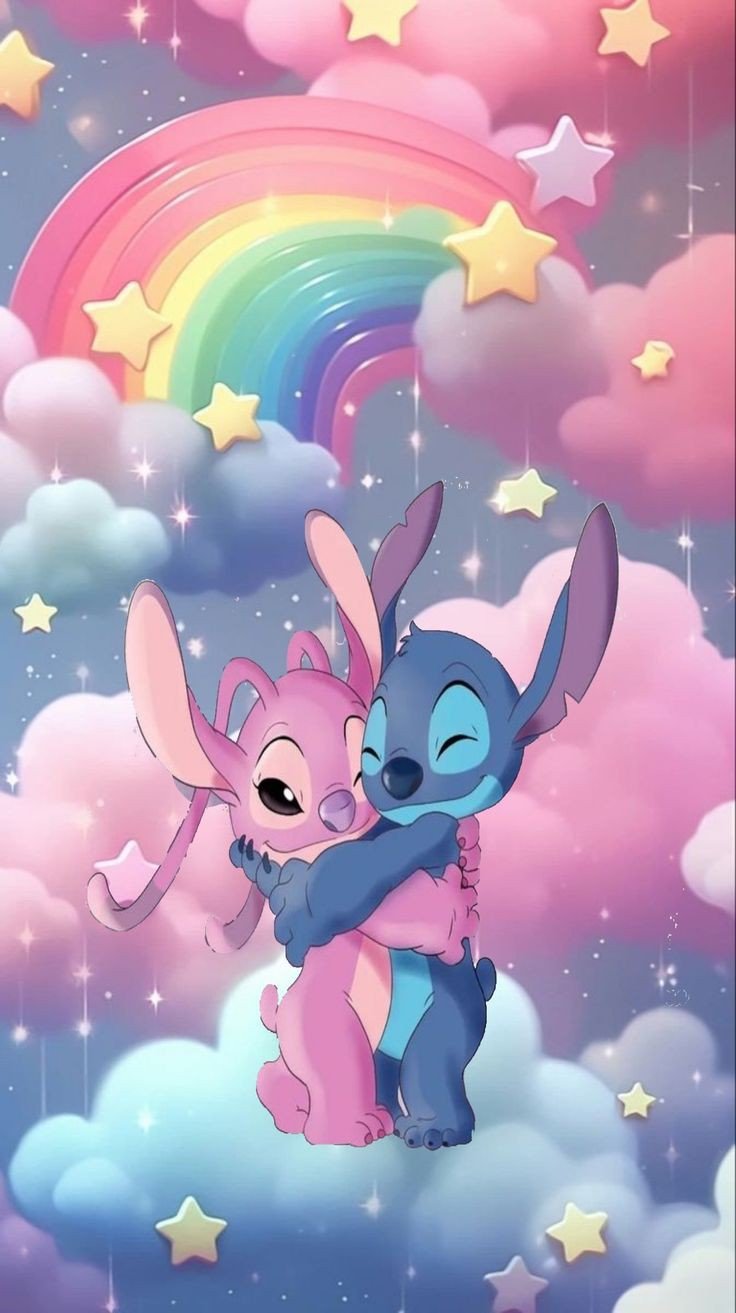 a cute stitch wallpaper