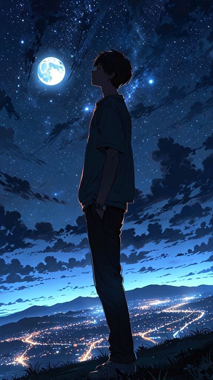 alone dp cartoon girl