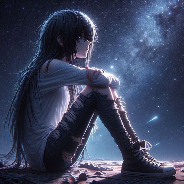 alone dp for girl download