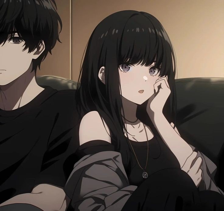 alone girl cartoon dp