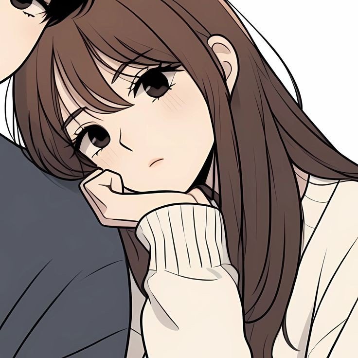 alone girl cartoon dp