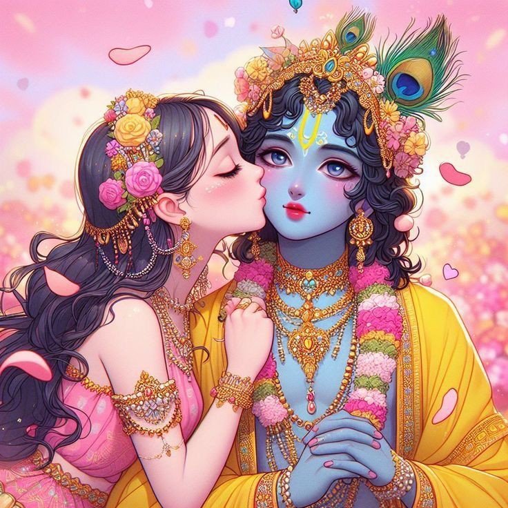 animated radha krishna wallpaper hd 4k