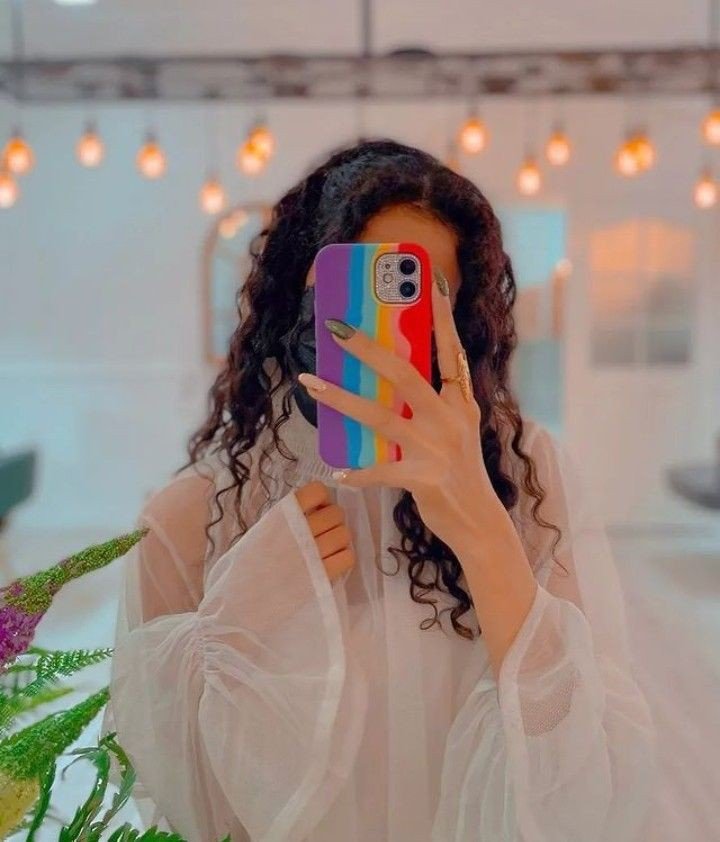 attitude girl dp back side