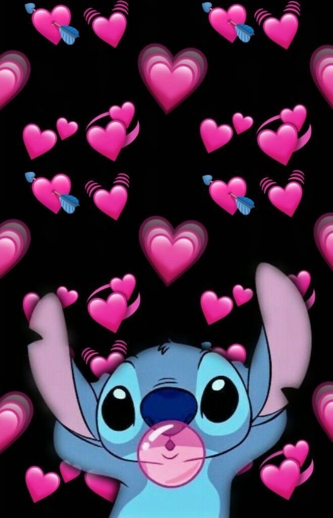 baby yoda and stitch gif