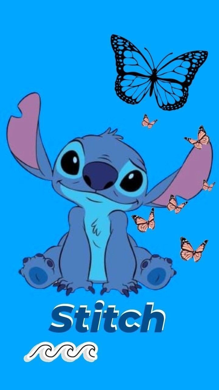 background cute stitch wallpaper for phone