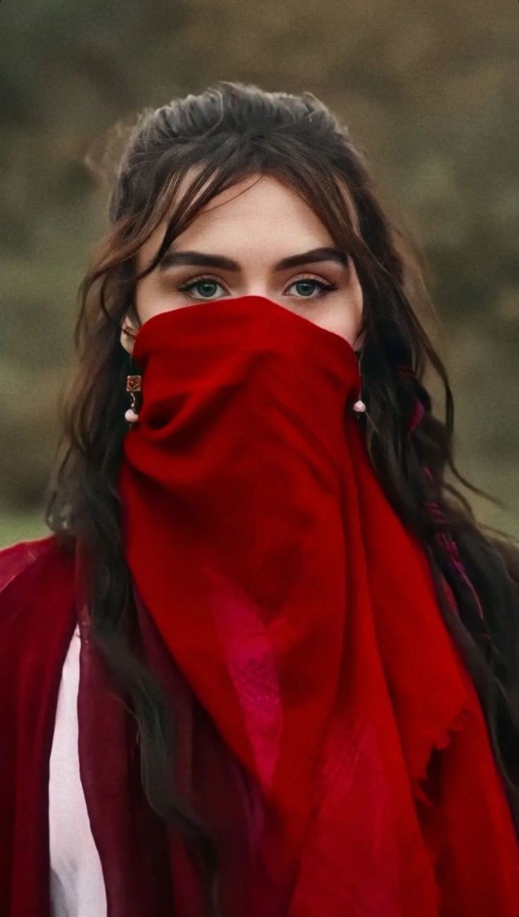 beautiful hidden face cute simple girl pic