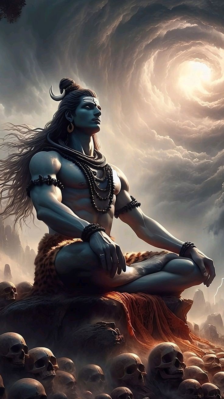 blue mahadev wallpaper hd k