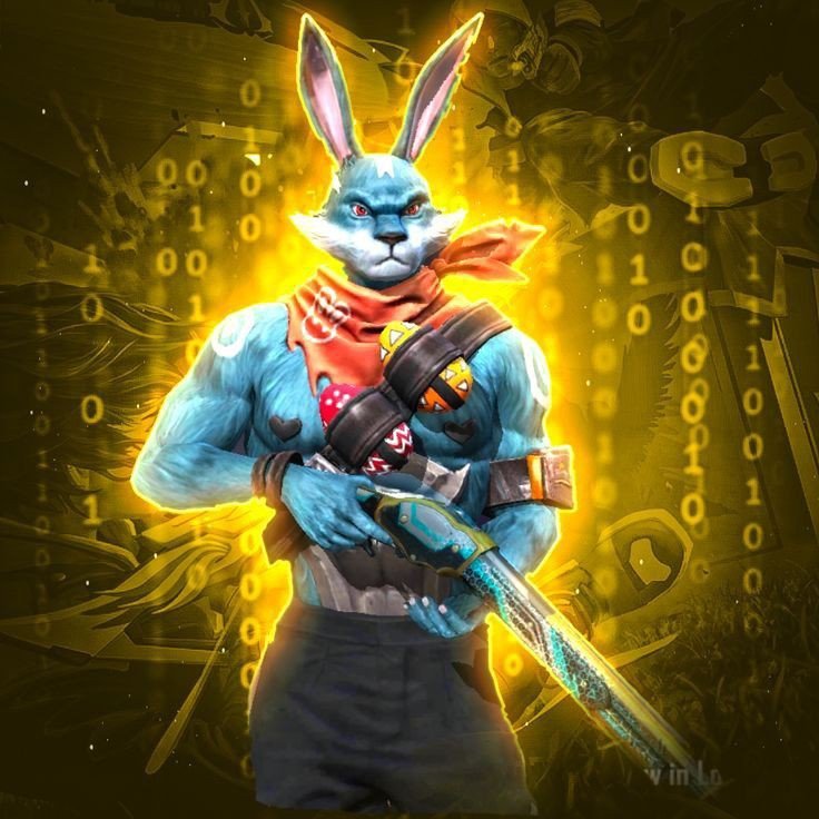 bunny free fire wallpaper