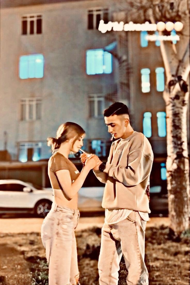 cute anime couple dp for instagram