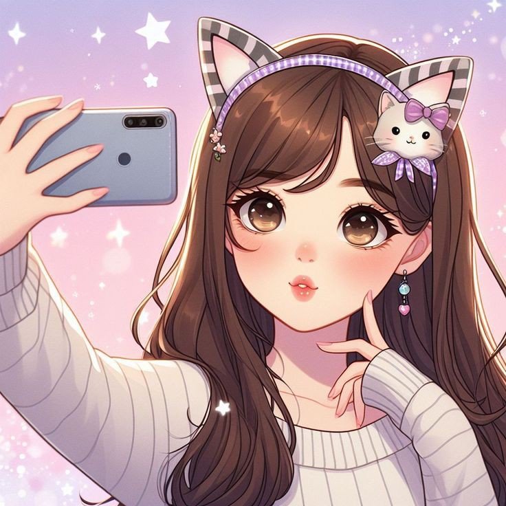 cute dp cat girl
