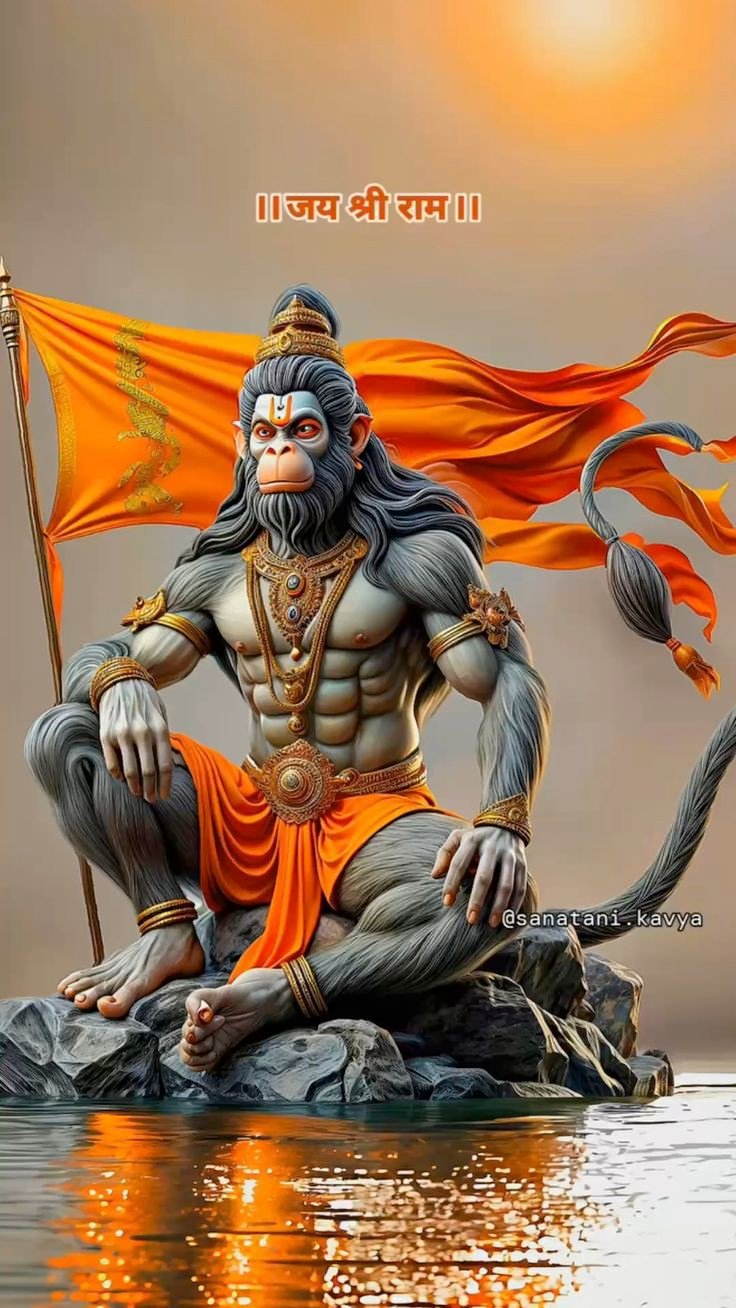 hanuman wallpaper ai