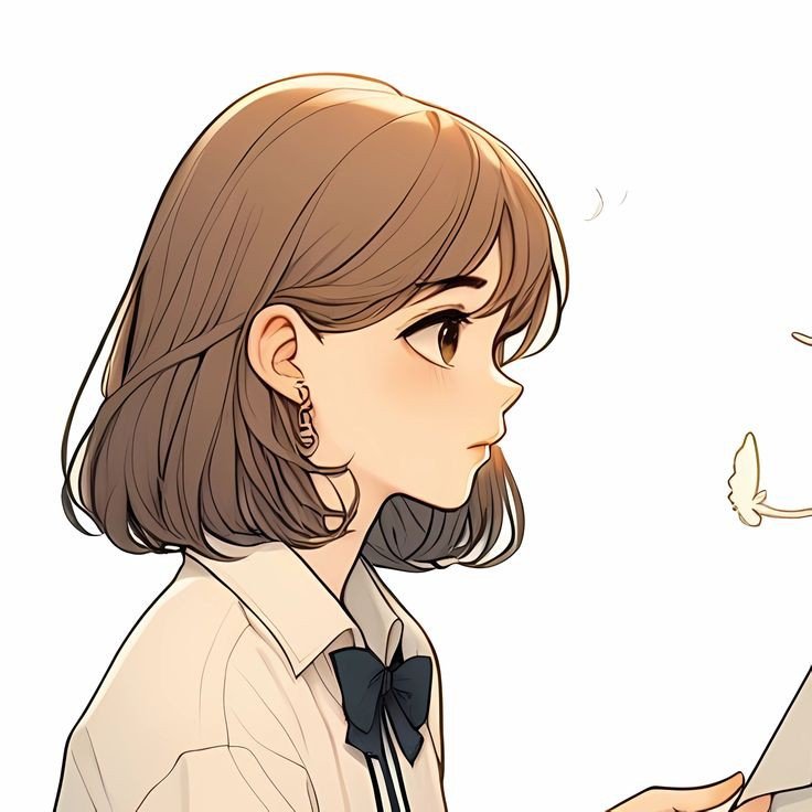 instagram cartoon girl drawing