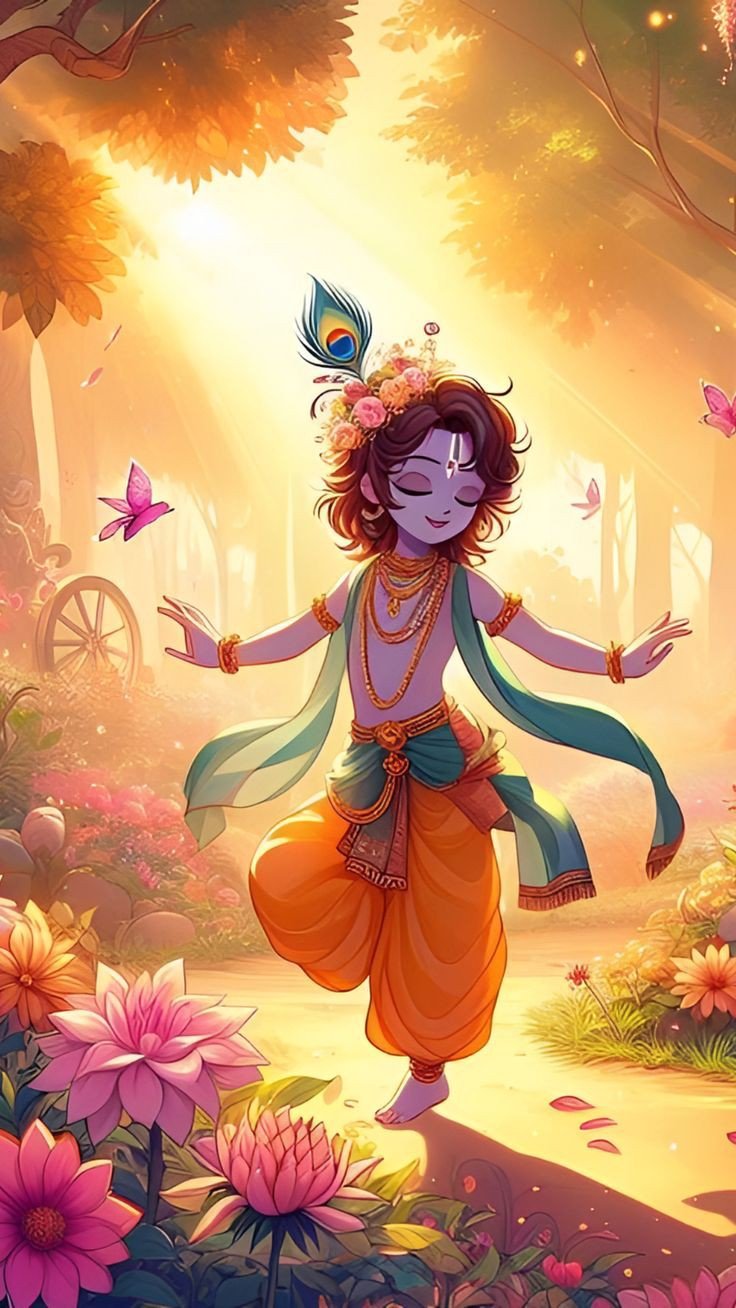 radha krishna cartoon wallpaper hd 4k for mobile