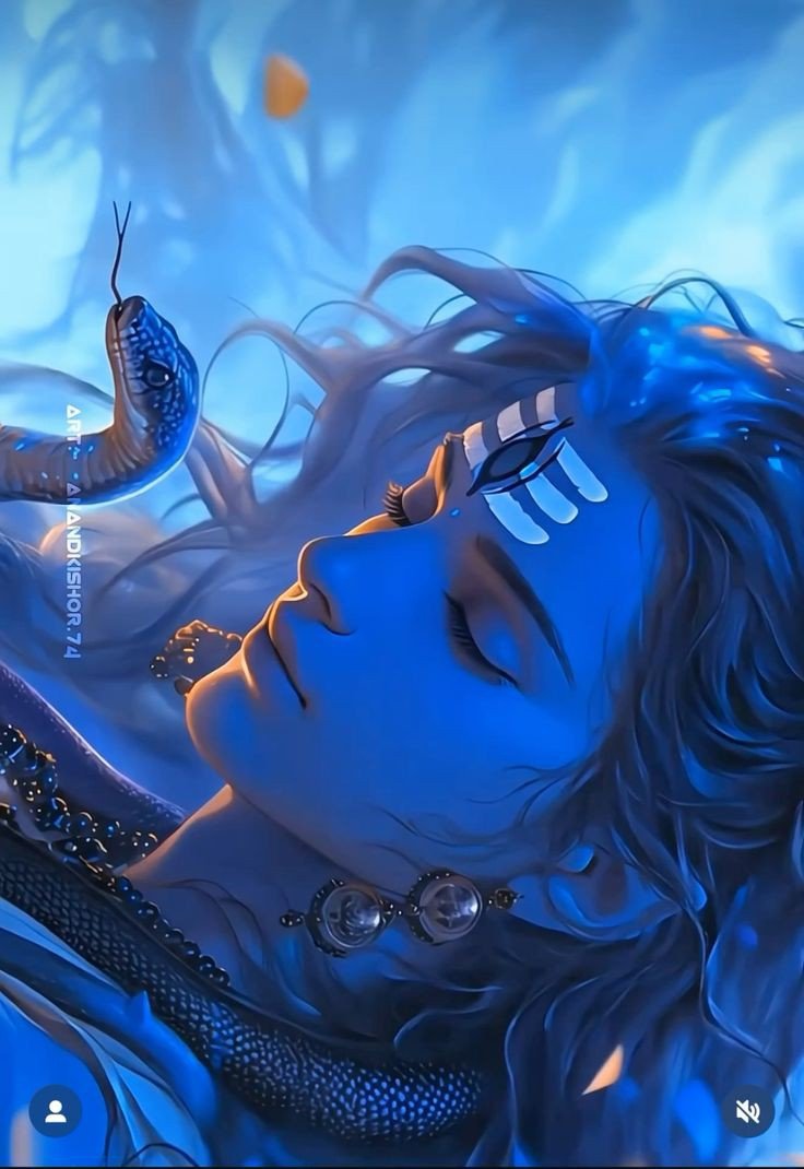 shiv parvati cartoon wallpaper hd