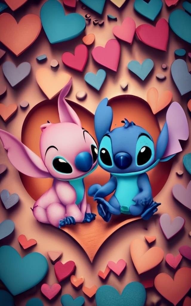 stitch gif bubble gum